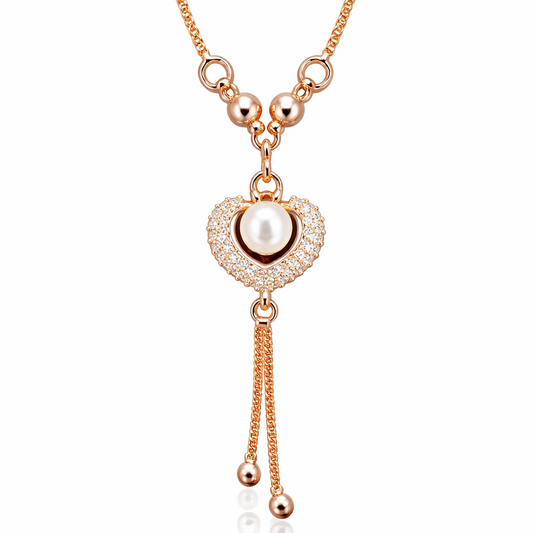 Anti Tarnish CZ Necklace(with box) 26