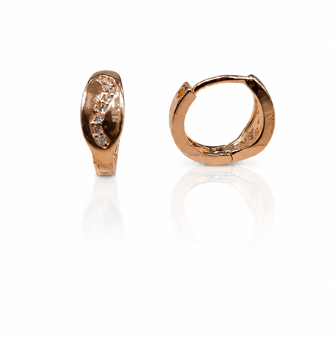 Anti Tarnish CZ Earrings