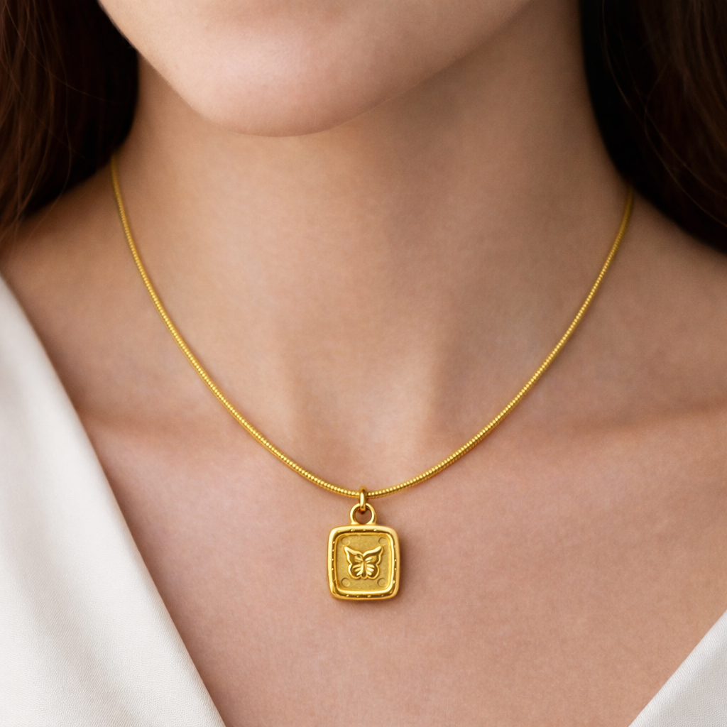 Anti Tarnish Chain Pendant 58