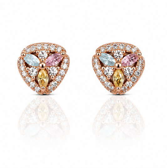 Anti Tarnish CZ Earring 129