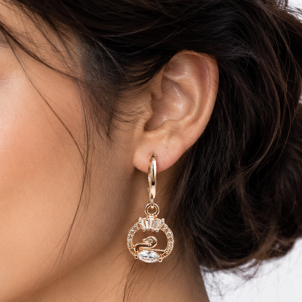 Anti Tarnish CZ Earring 47