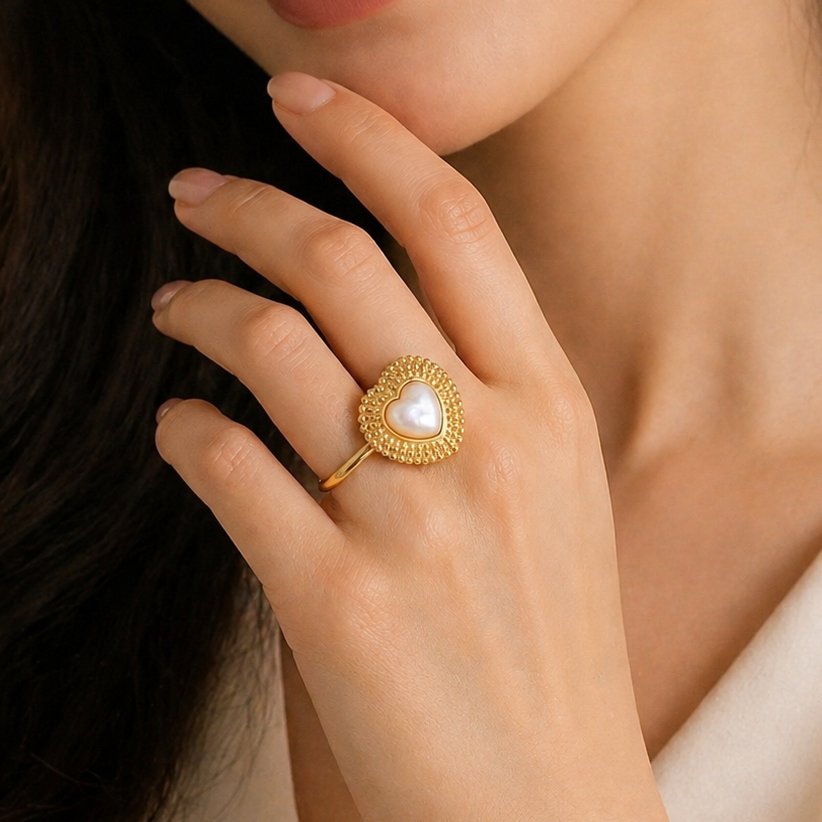 Anti Tarnish adjustable rings 126