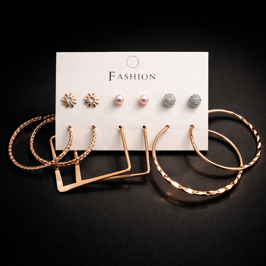 Combo of 6 pair Earring 72