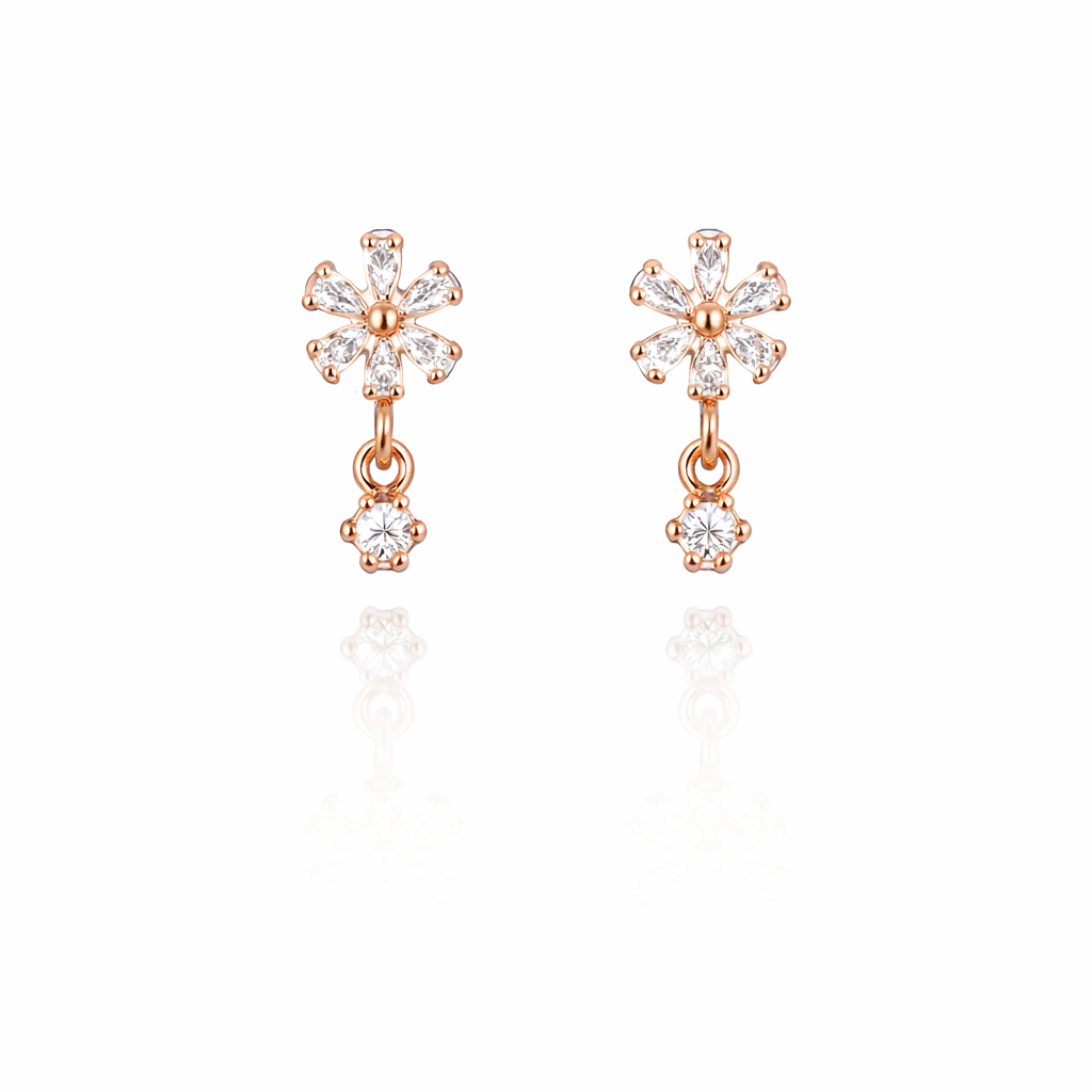 Anti Tarnish CZ Earring 136