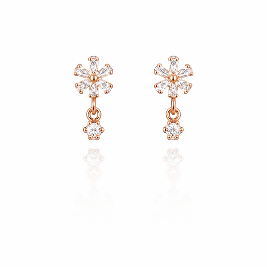 Anti Tarnish CZ Earring 136