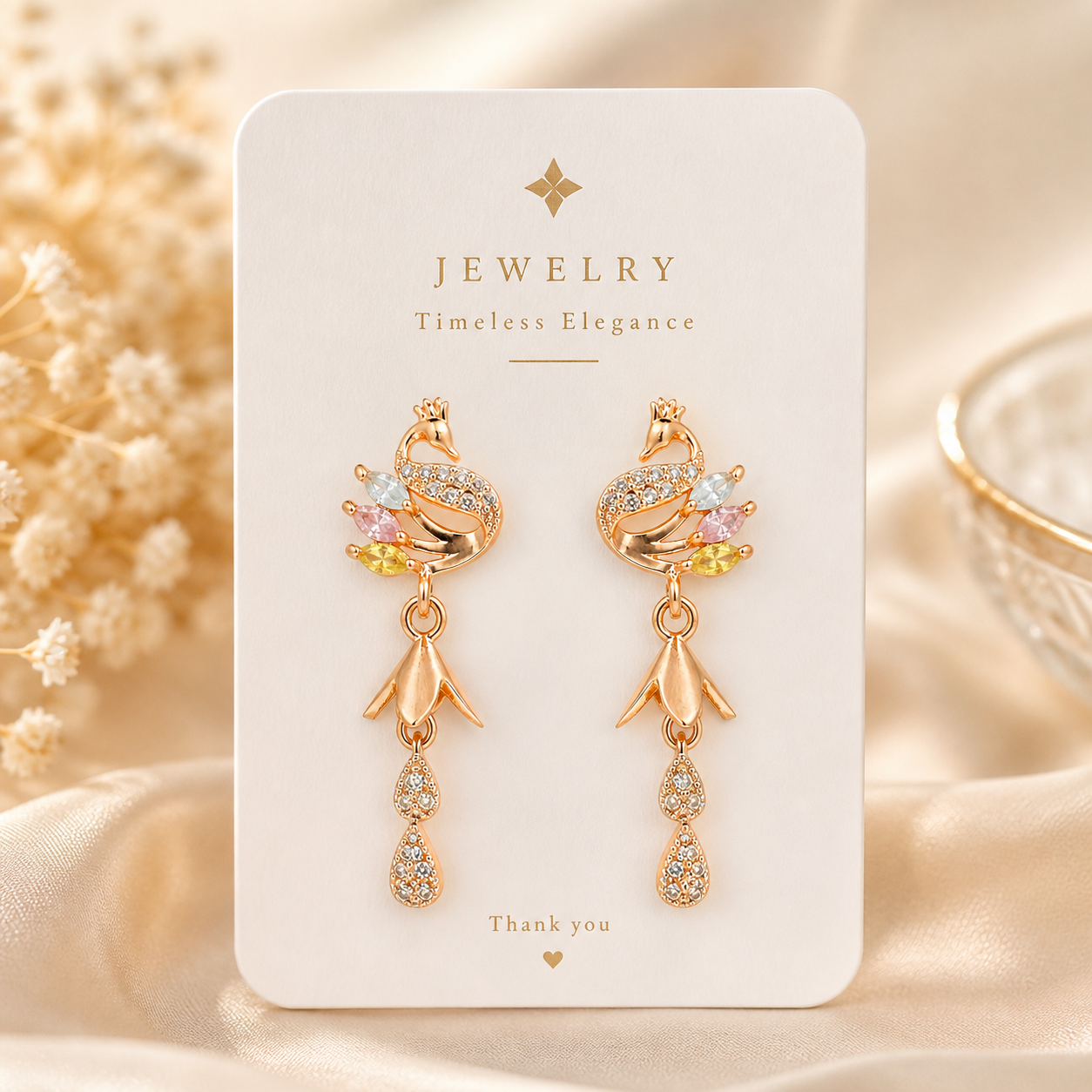 Anti Tarnish CZ Earring 3