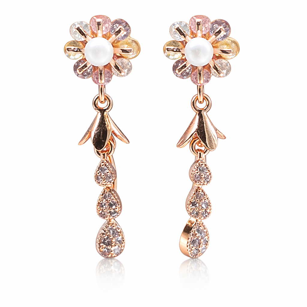 Anti Tarnish CZ Earring 81