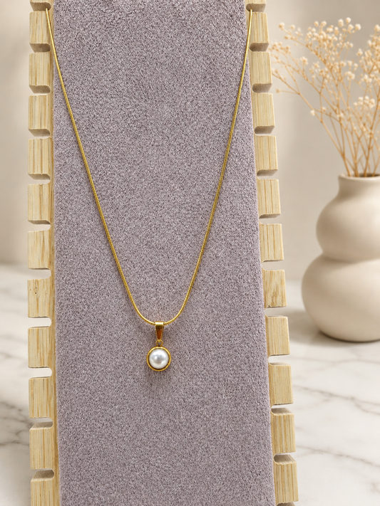 Anti Tarnish Chain Pendant (4154)