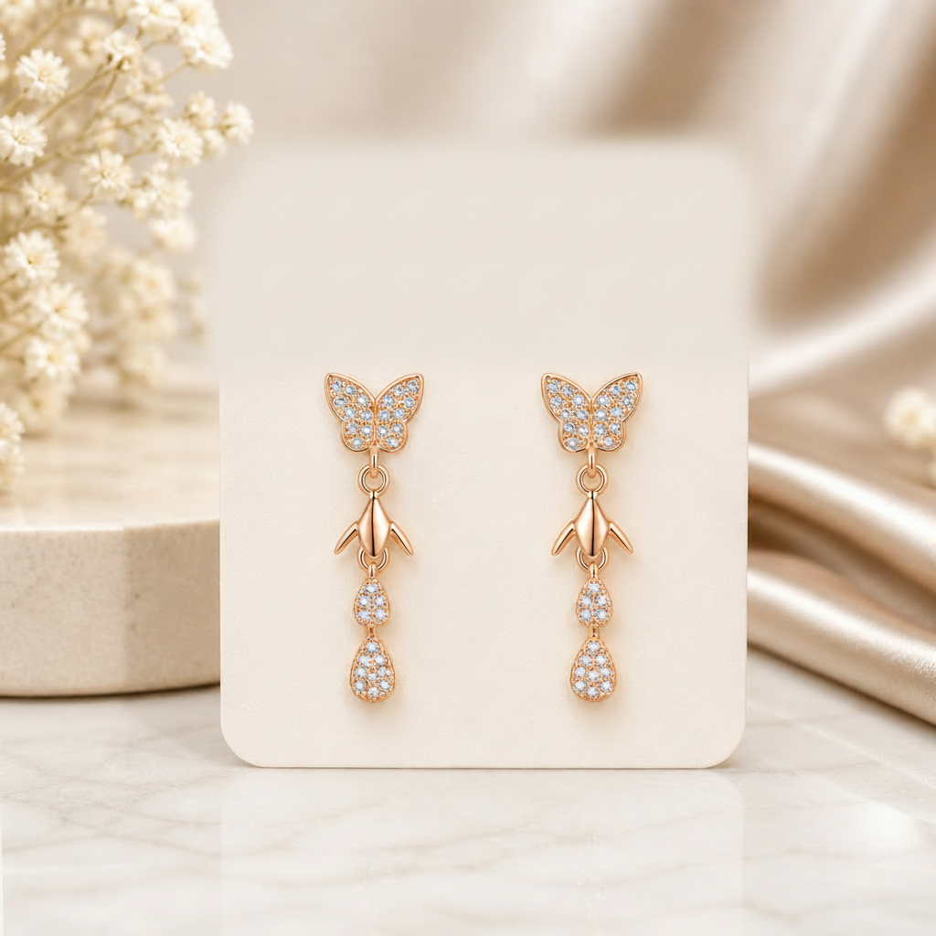 Anti Tarnish CZ Earring