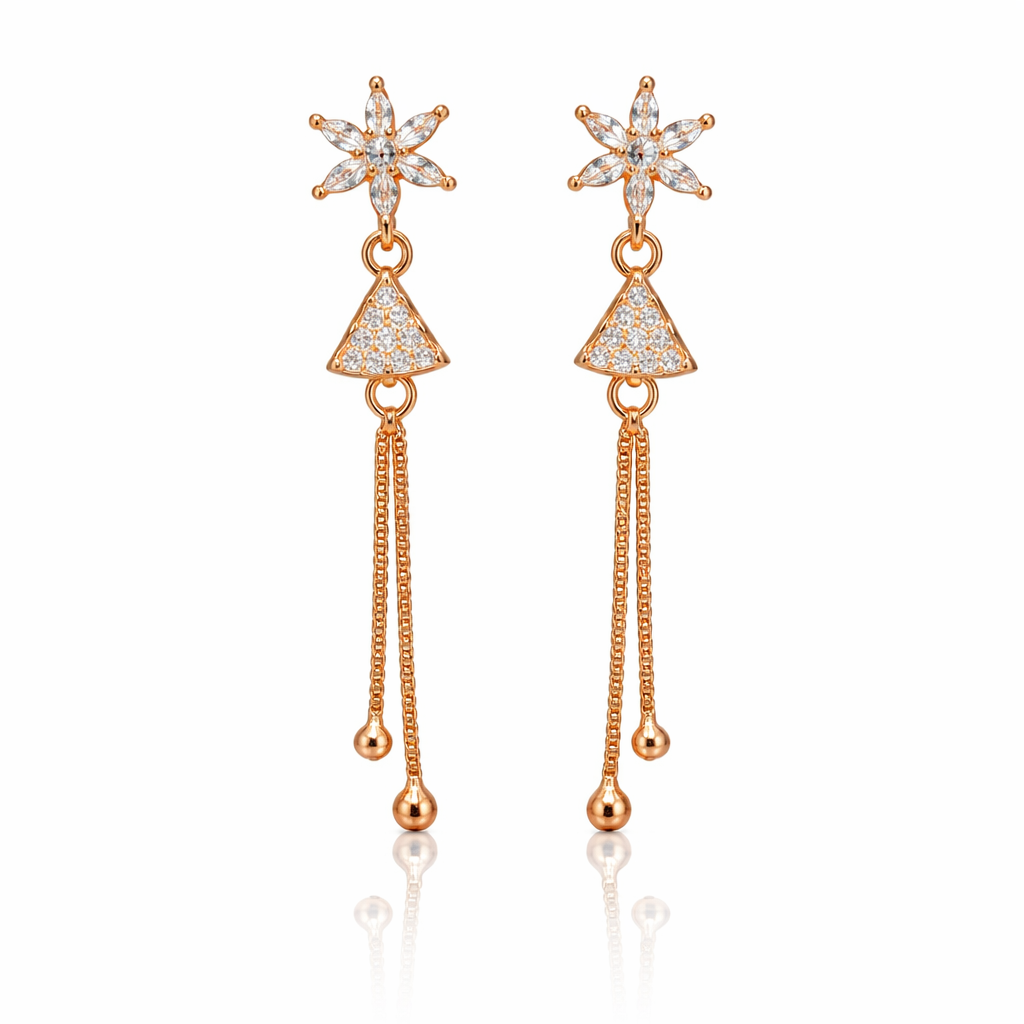 Anti Tarnish CZ Earring 75