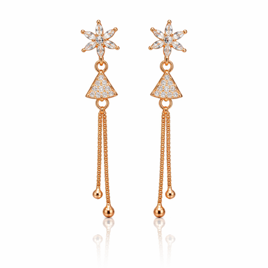 Anti Tarnish CZ Earring 75