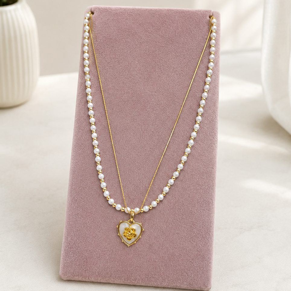 Anti Tarnish Chain Pendant (6002)