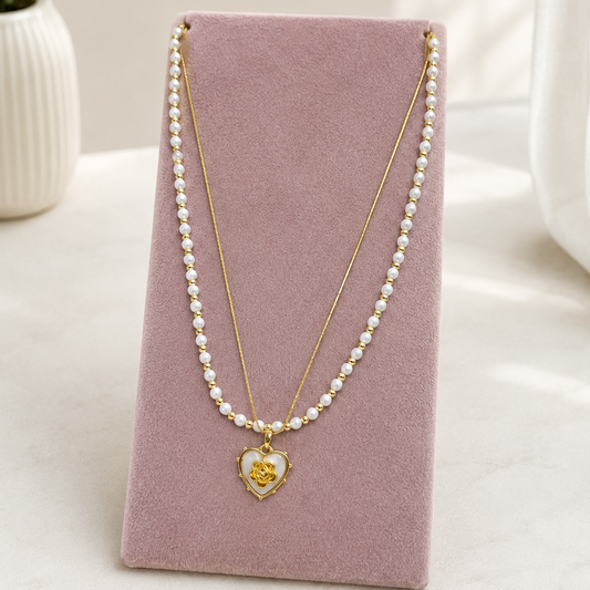 Anti Tarnish Chain Pendant (6002)