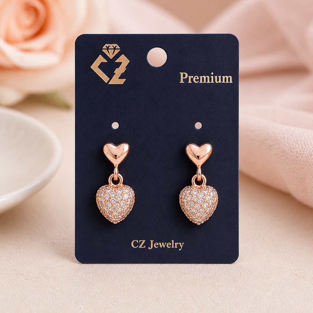 Anti Tarnish CZ Earring 104