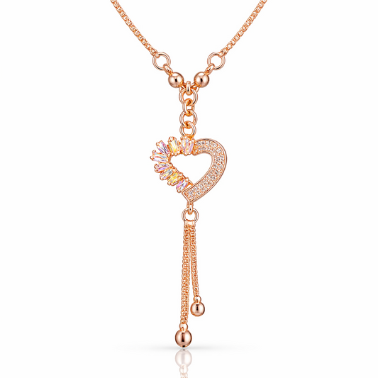 Anti Tarnish CZ Necklace(with box) 30
