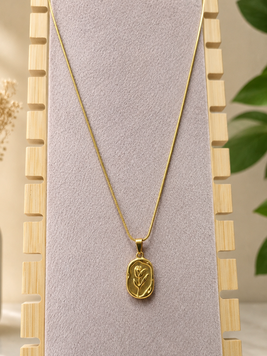 Anti Tarnish Chain Pendant (4086)