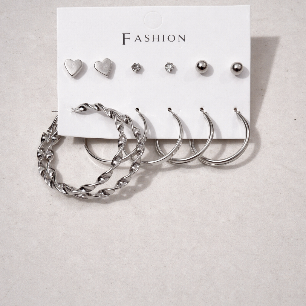 Combo of 6 pair earrings 16
