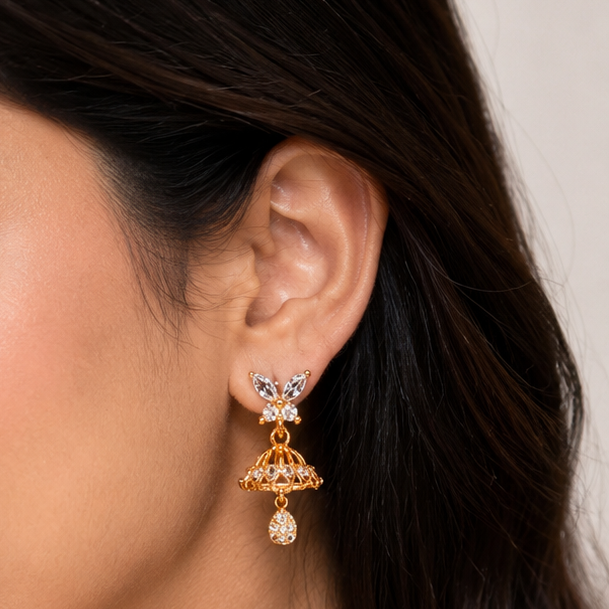 Anti Tarnish CZ Earrings 40