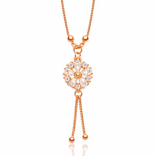 Anti Tarnish CZ Necklace(with box) 24