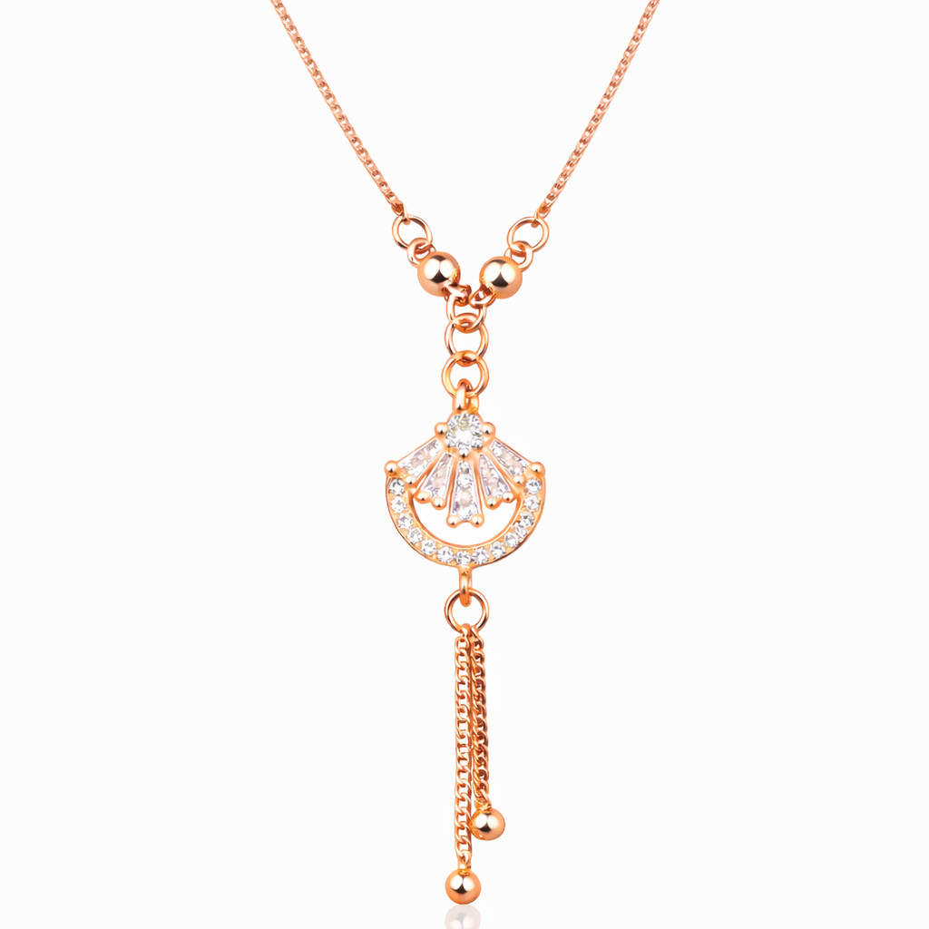 Anti Tarnish CZ Necklace(with box) 22