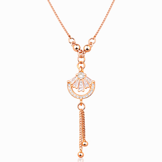 Anti Tarnish CZ Necklace(with box) 22