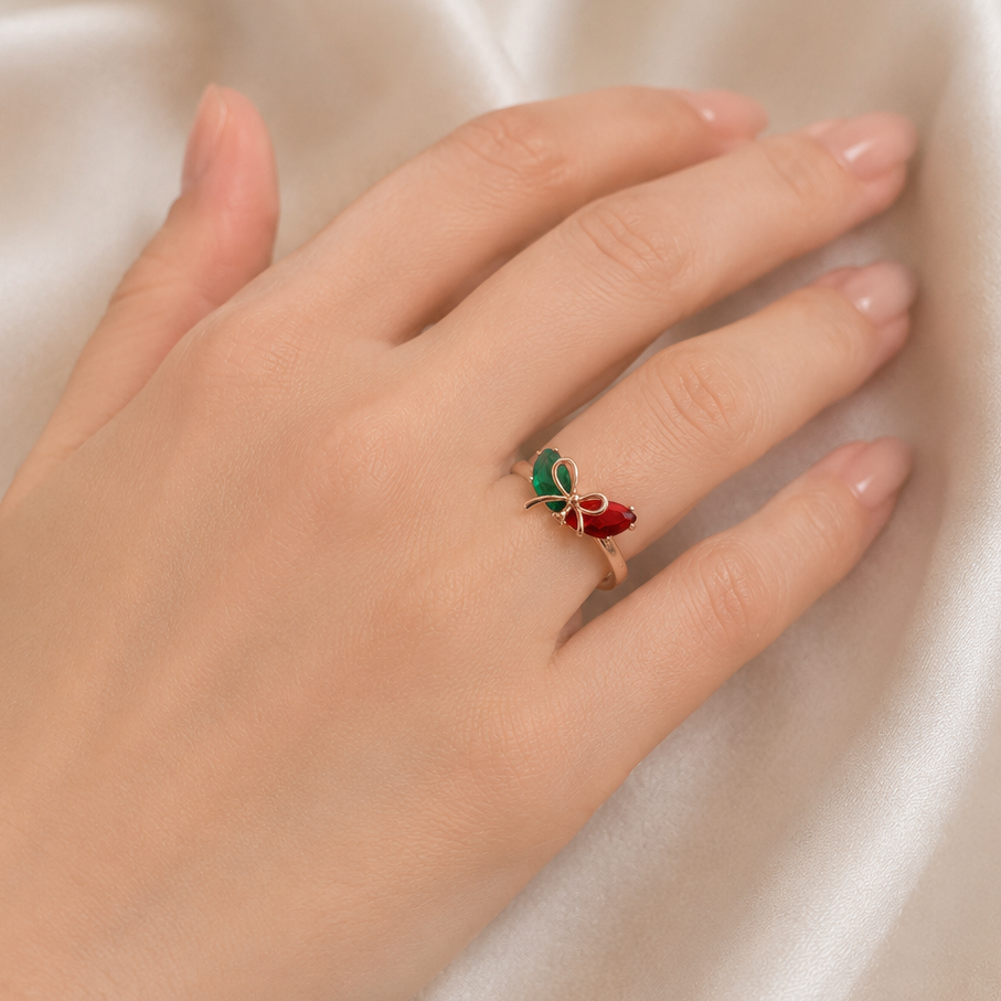 AD cz ring (9525)