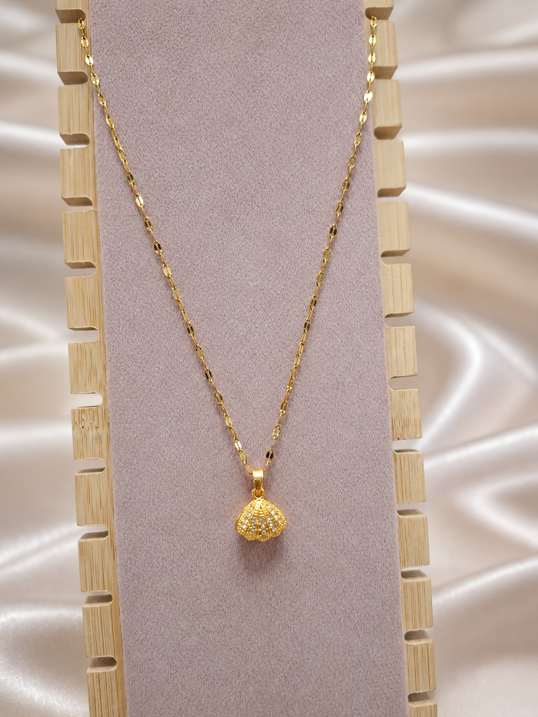 Anti Tarnish Chain Pendant (4155)