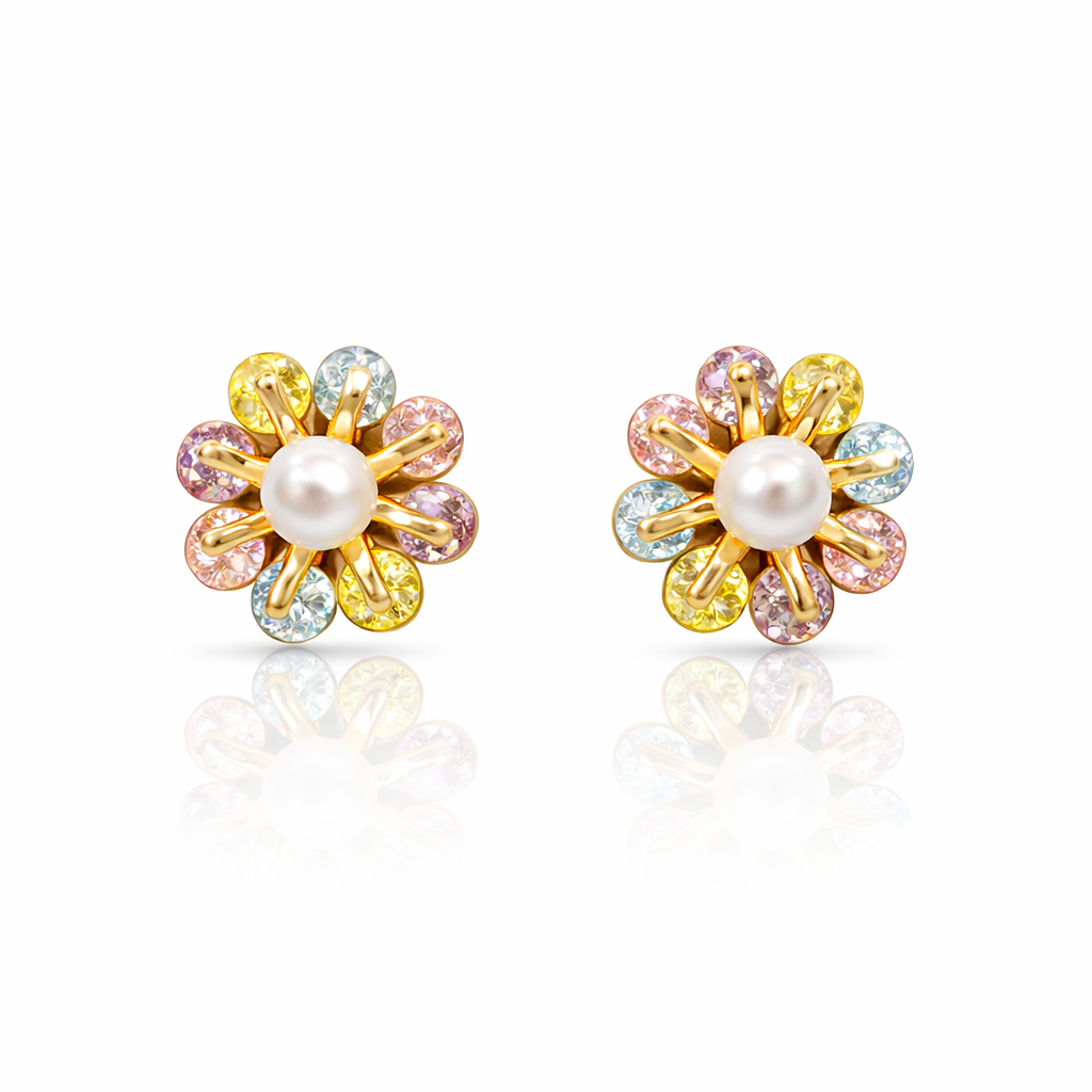 Anti Tarnish CZ Earring 163