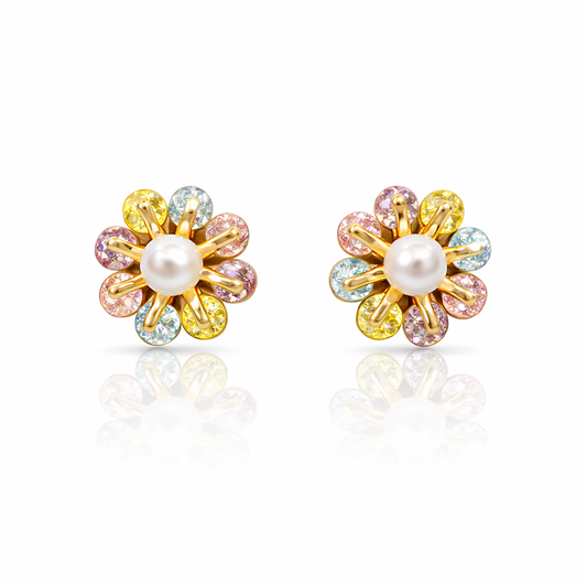 Anti Tarnish CZ Earring 163