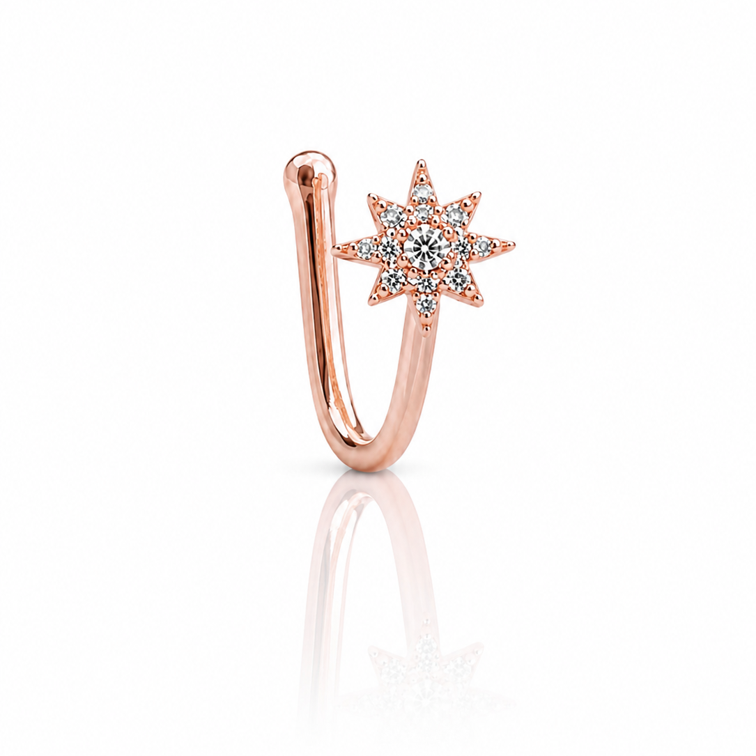 Anti Tarnish nose pin 35