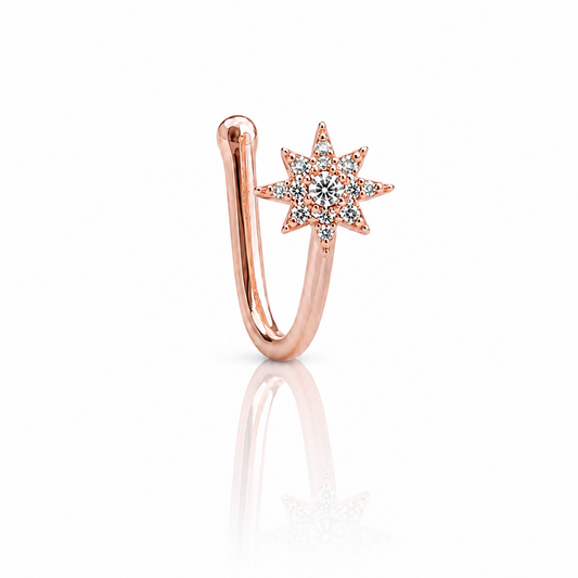 Anti Tarnish nose pin 35
