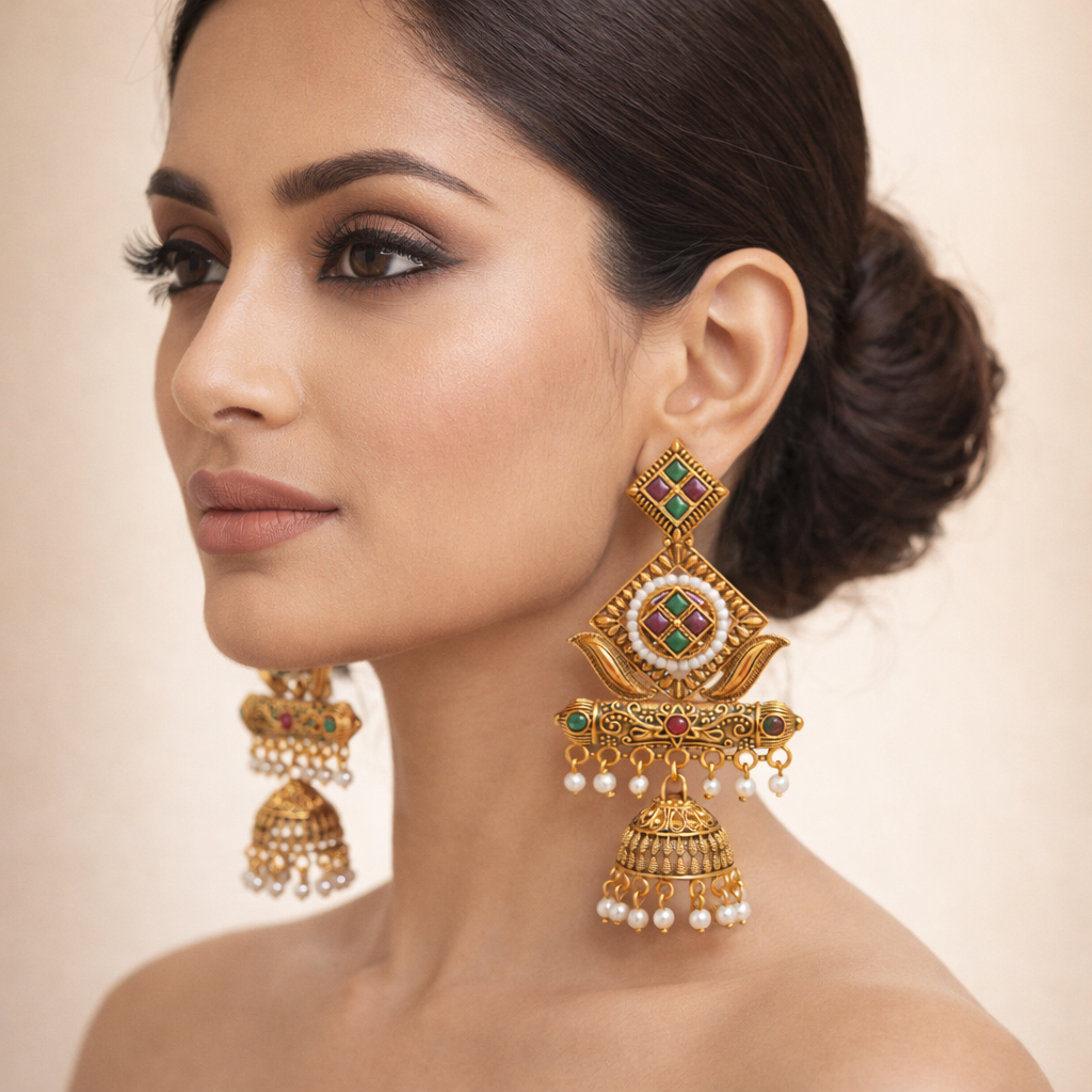 Kashmiri Earrings 48