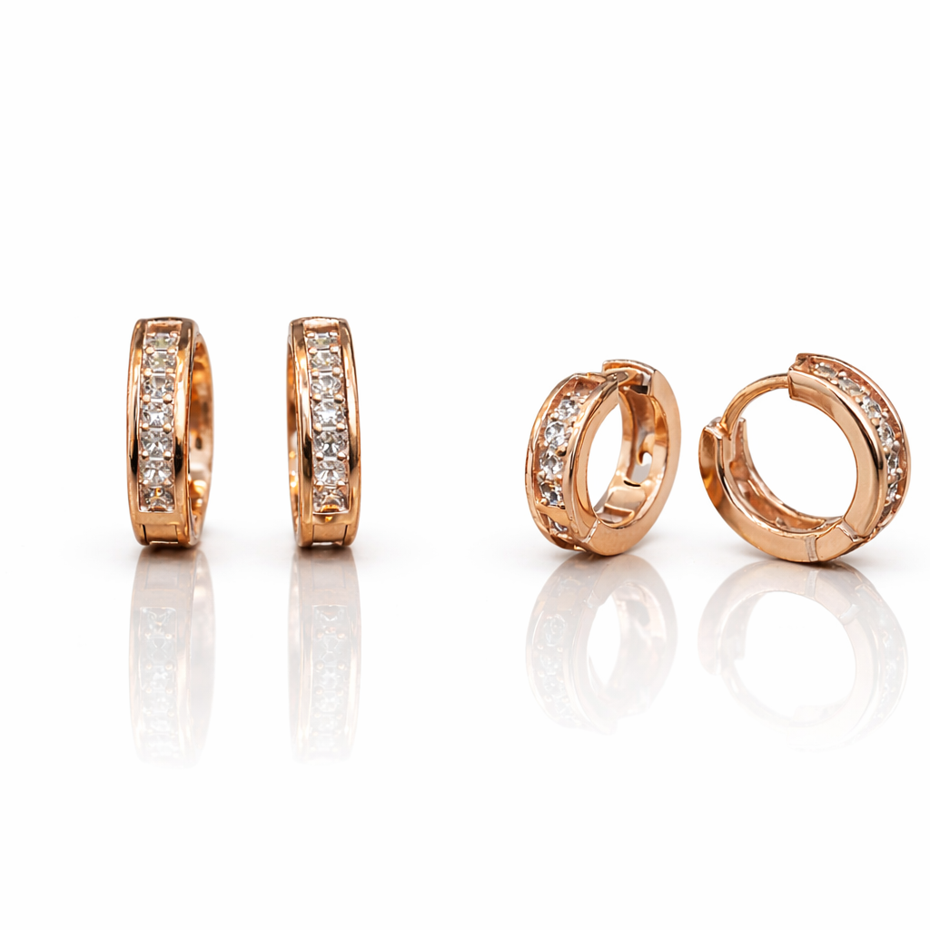 Anti Tarnish CZ Earring-60