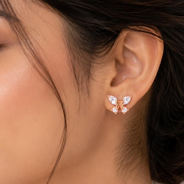Anti Tarnish CZ Earring 27