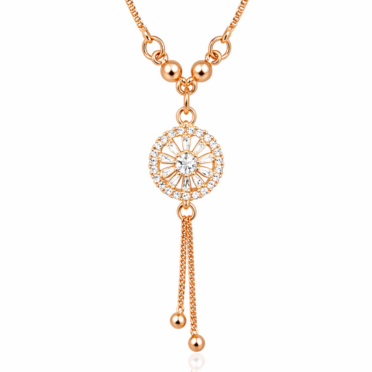 Anti Tarnish CZ Necklace(with box) 27