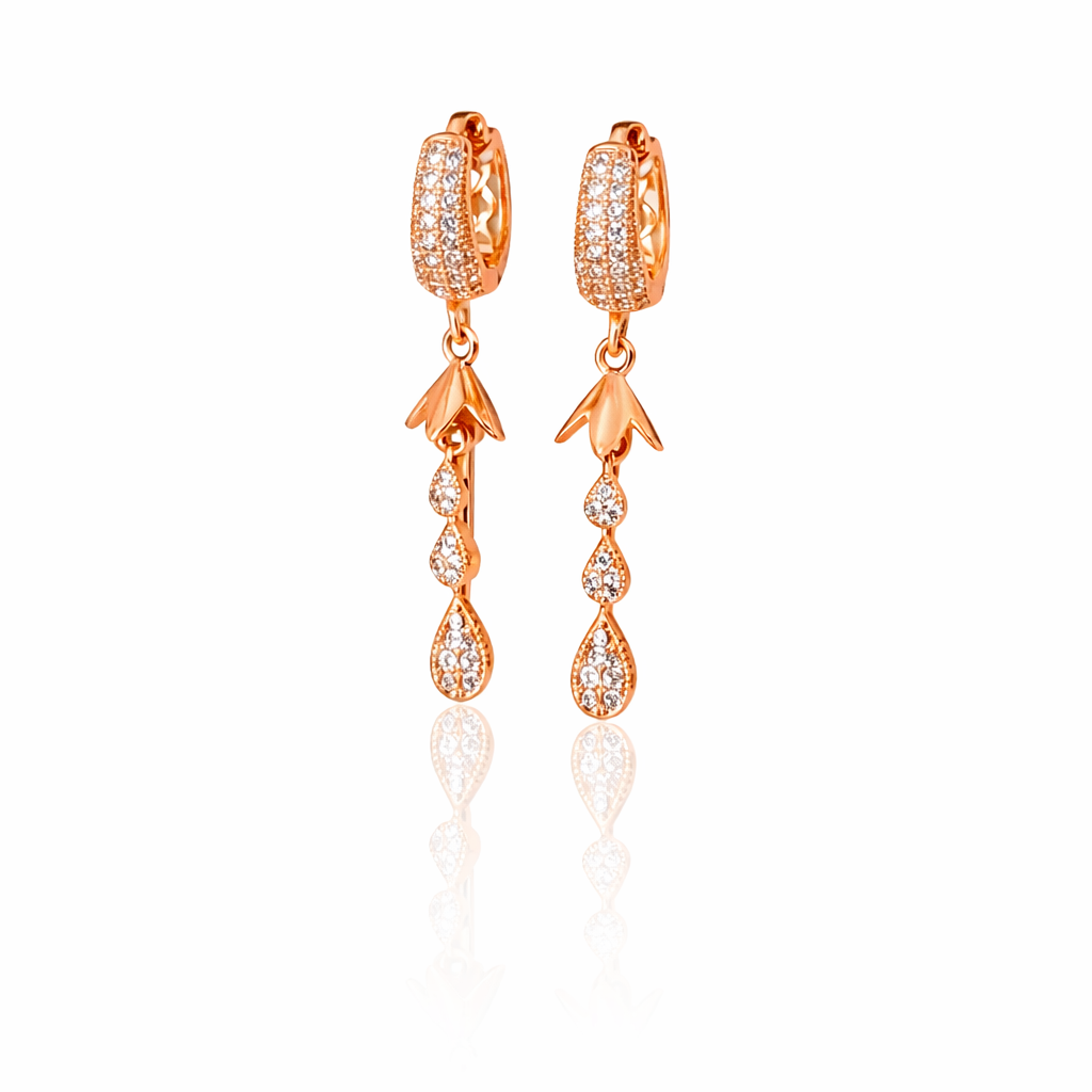 Anti Tarnish CZ Earring 22