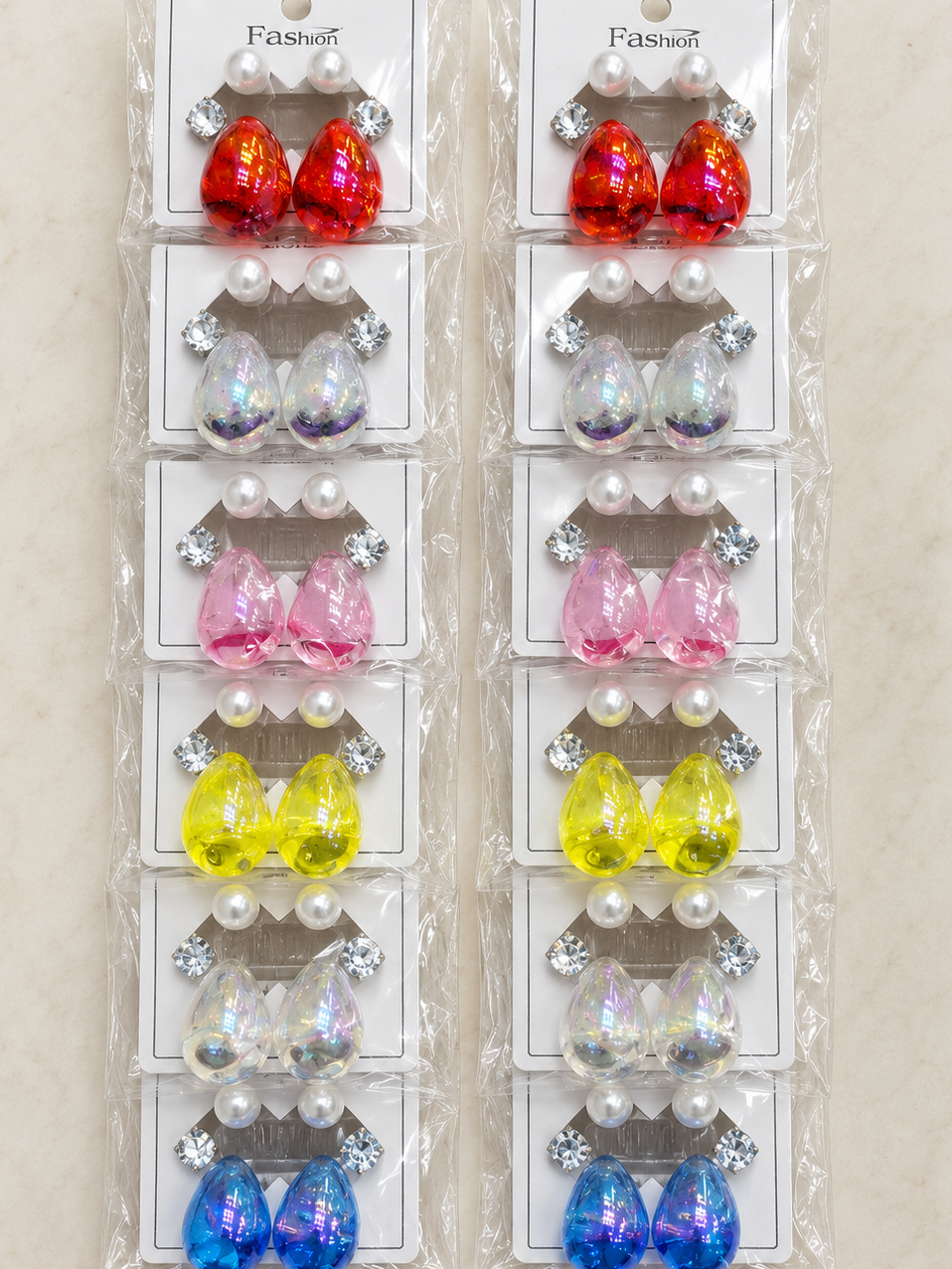 16rs each 12-pair of imported earrings combo (9178)