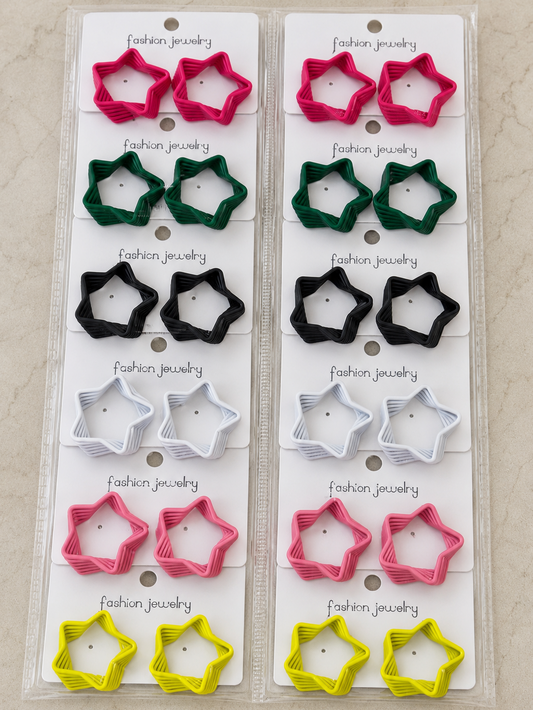 13rs each 12-pair of imported earrings combo (9058)