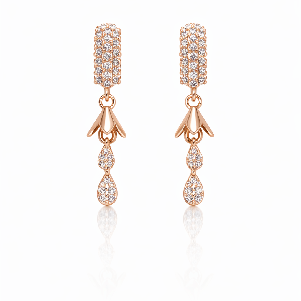 Anti Tarnish CZ Earring 92