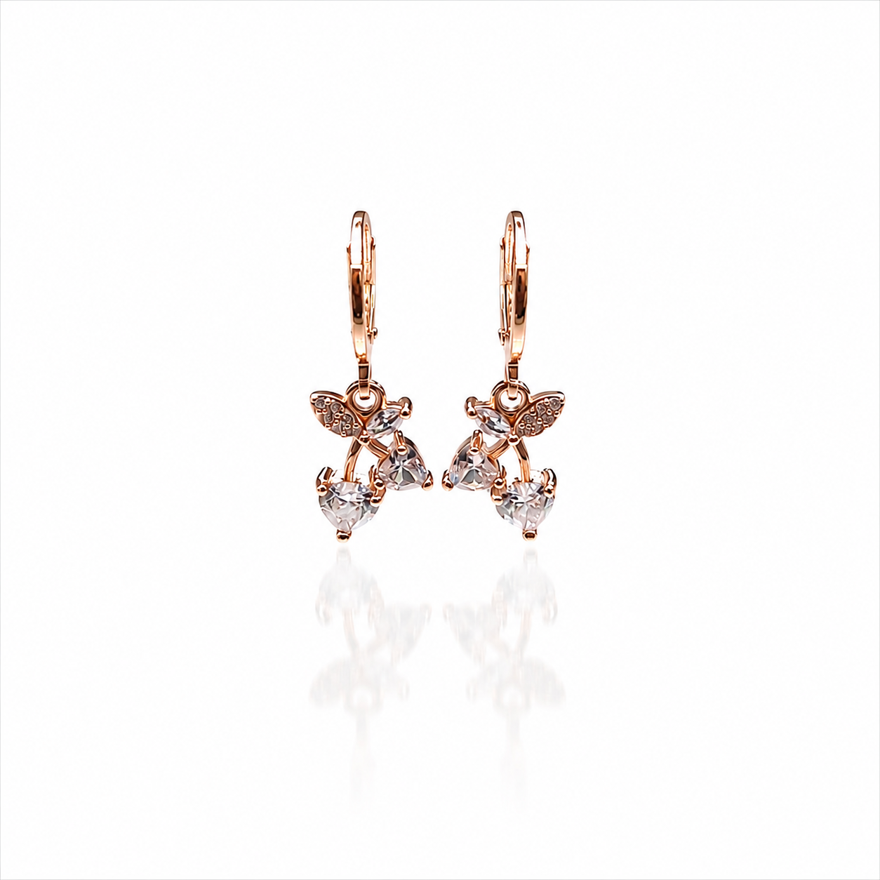 Anti Tarnish CZ Earring-43