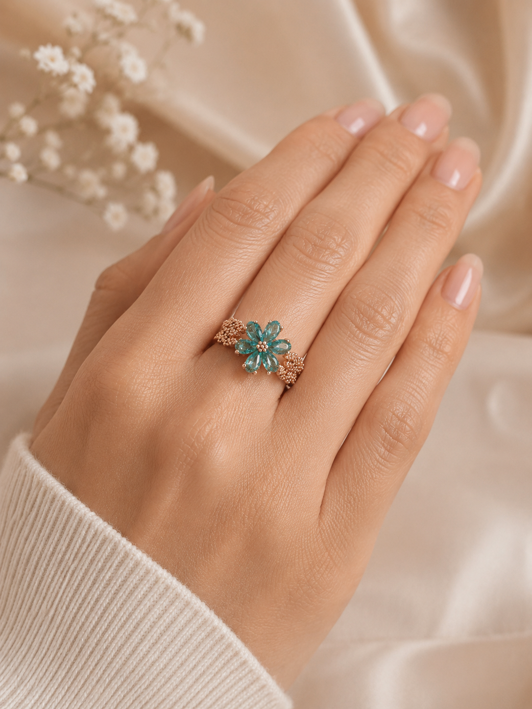 AD cz ring (3078)