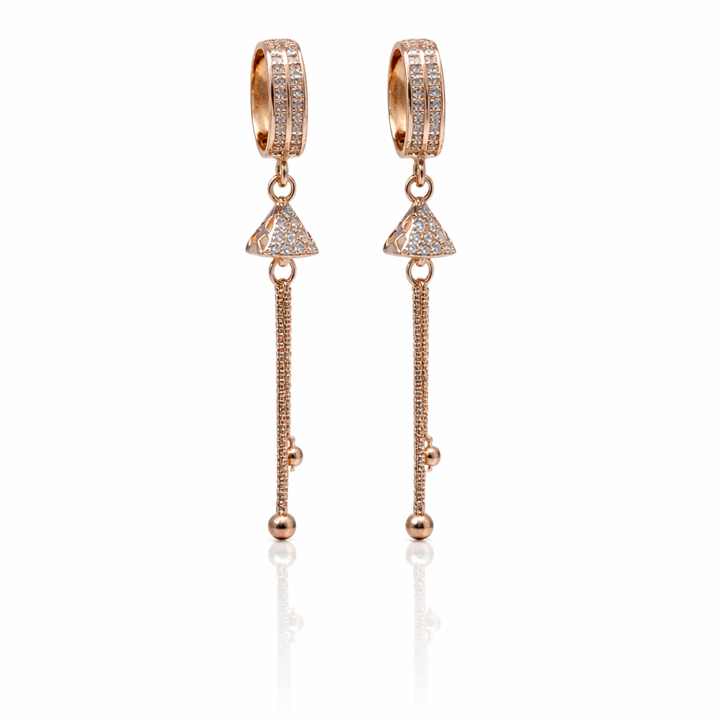 Anti Tarnish CZ Earring 87