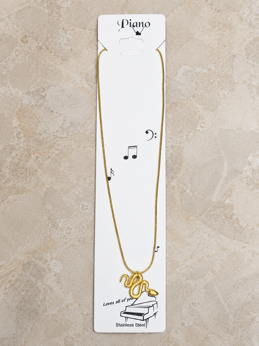 Anti Tarnish Chain Pendant (4124)