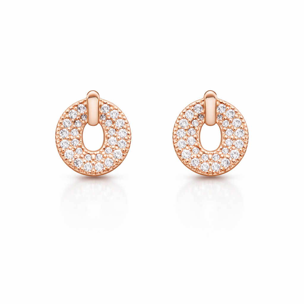 Anti Tarnish CZ Earring-54