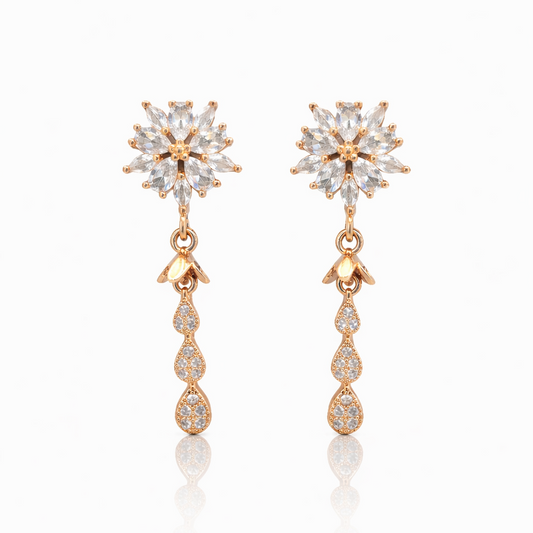 Anti Tarnish CZ Earring-57
