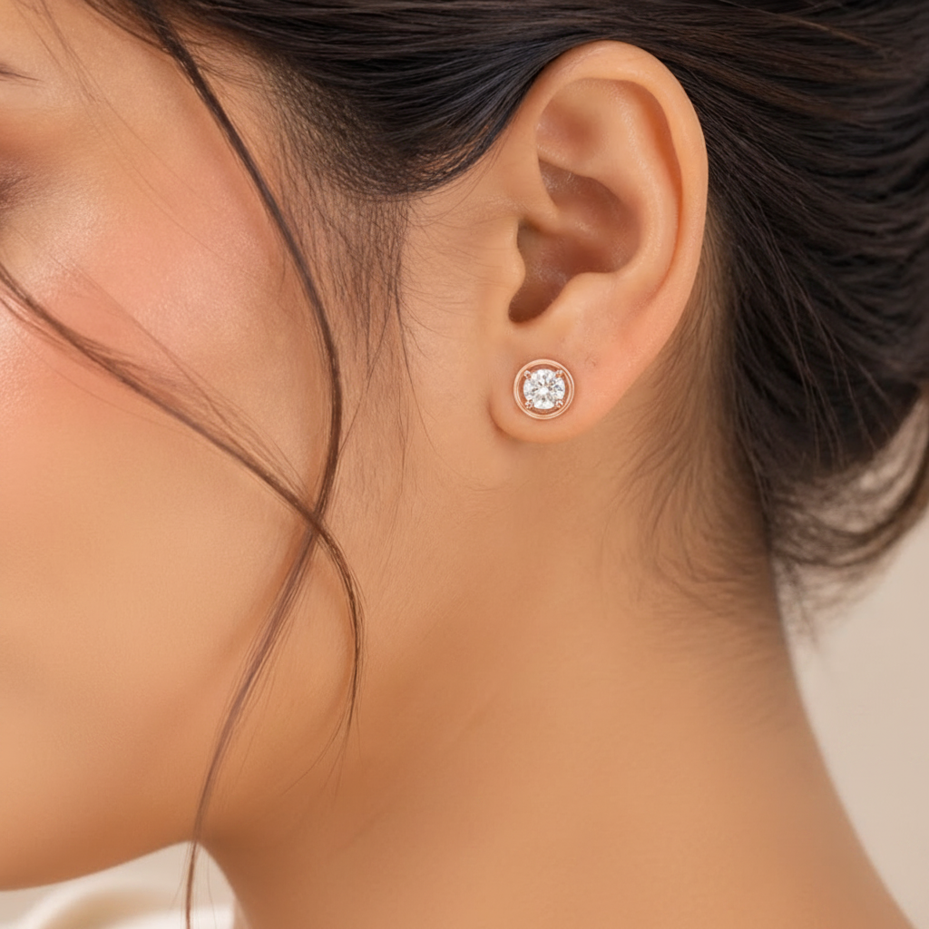 Anti Tarnish CZ Earring