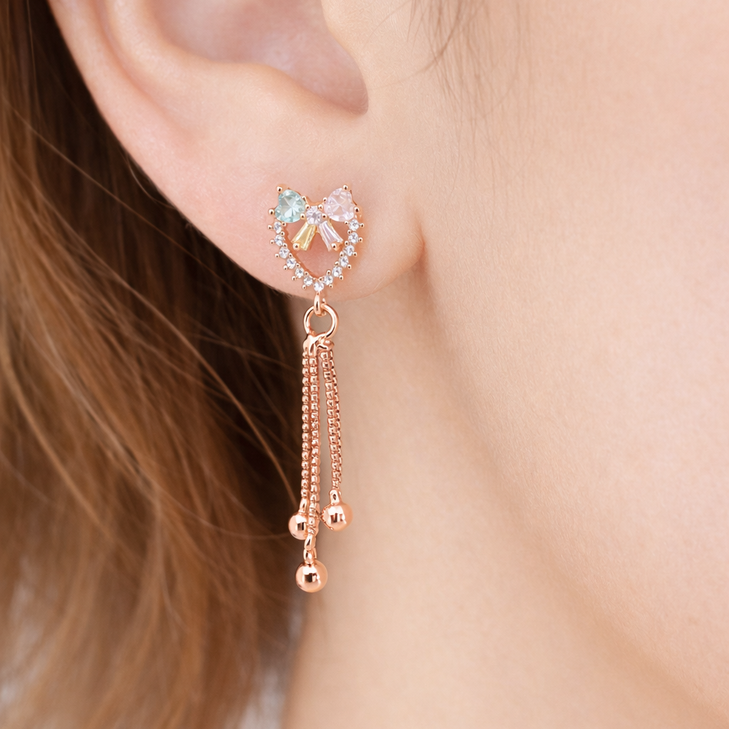 Anti Tarnish CZ Earring-52