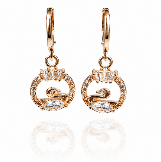 Anti Tarnish CZ Earring 47