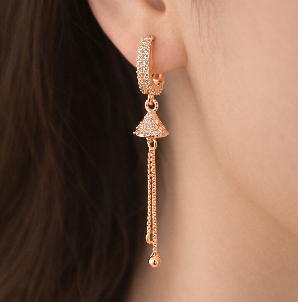 Anti Tarnish CZ Earring 78