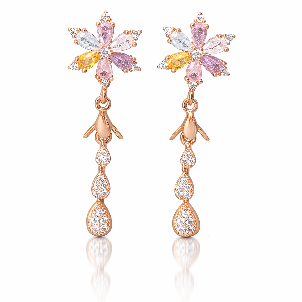 Anti Tarnish CZ Earring 114